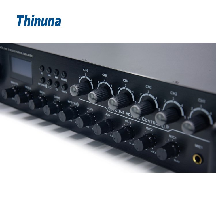 Thinuna VTA-600 II PA System Power Amplifier 600W Audio Mixer Karaoke Made in China Power Amplifier Mixing Amplifier
