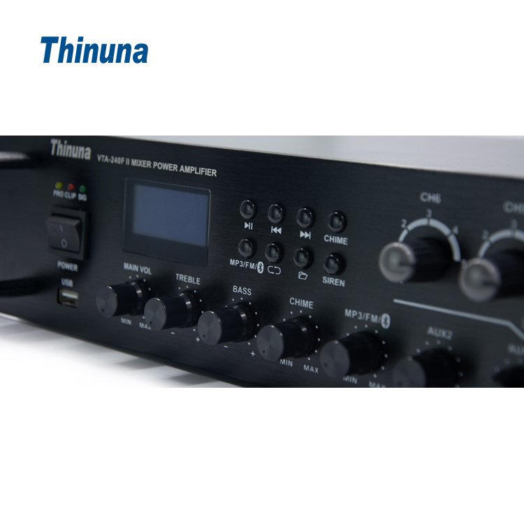 Thinuna VTA-600 II PA System Power Amplifier 600W Audio Mixer Karaoke Made in China Power Amplifier Mixing Amplifier