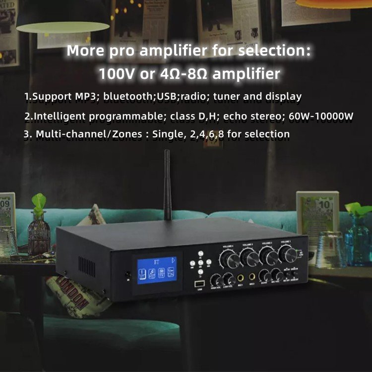 Power Amplifier Audio Sound Equipment/Amplifiers/Speaker
