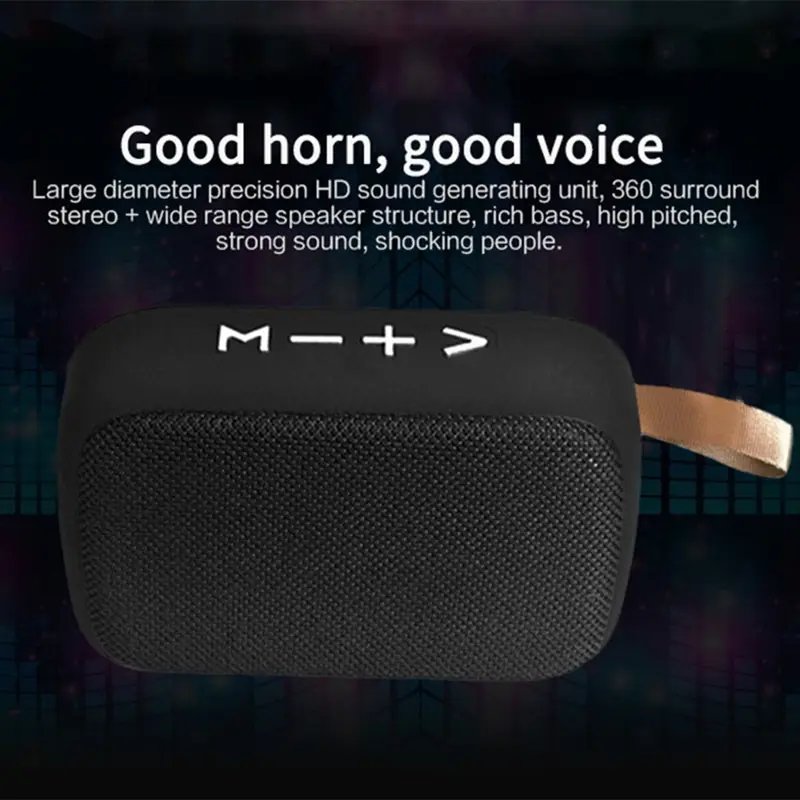 2023 High Quality Smart G2 waterproof Speaker wireless portable music equipment with hd stereo sound speaker