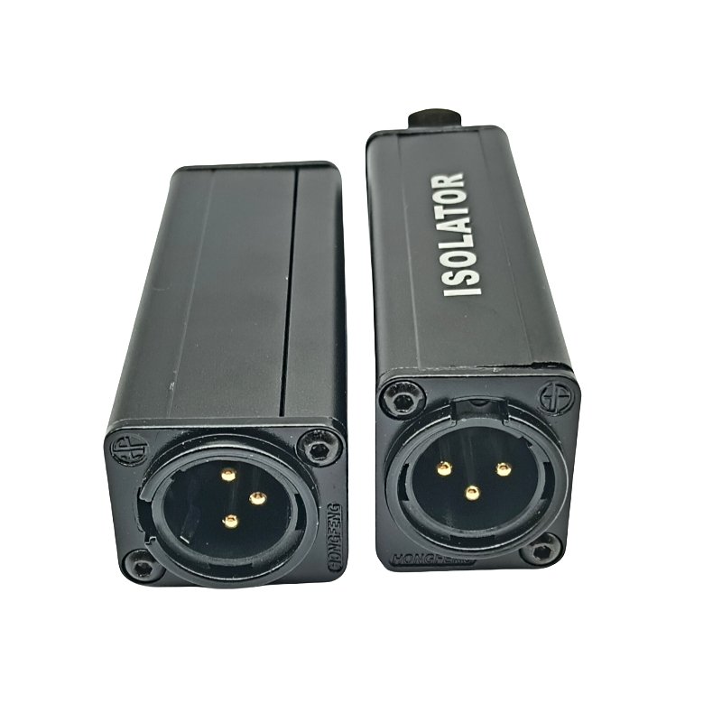 Professional Audio isolator eliminate current sound mixing console Computer audio noise canceller male female conversion
