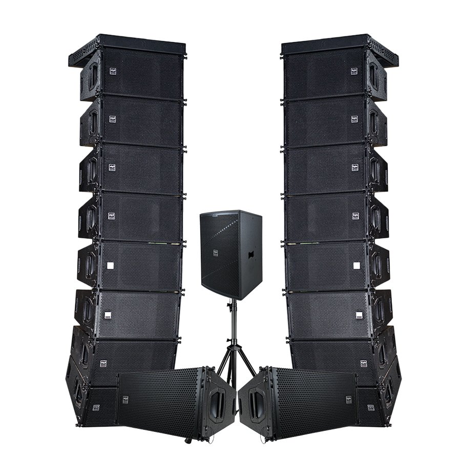 speaker system passiv pro audio touring events equipment sound speaker Double 10 inch Line array