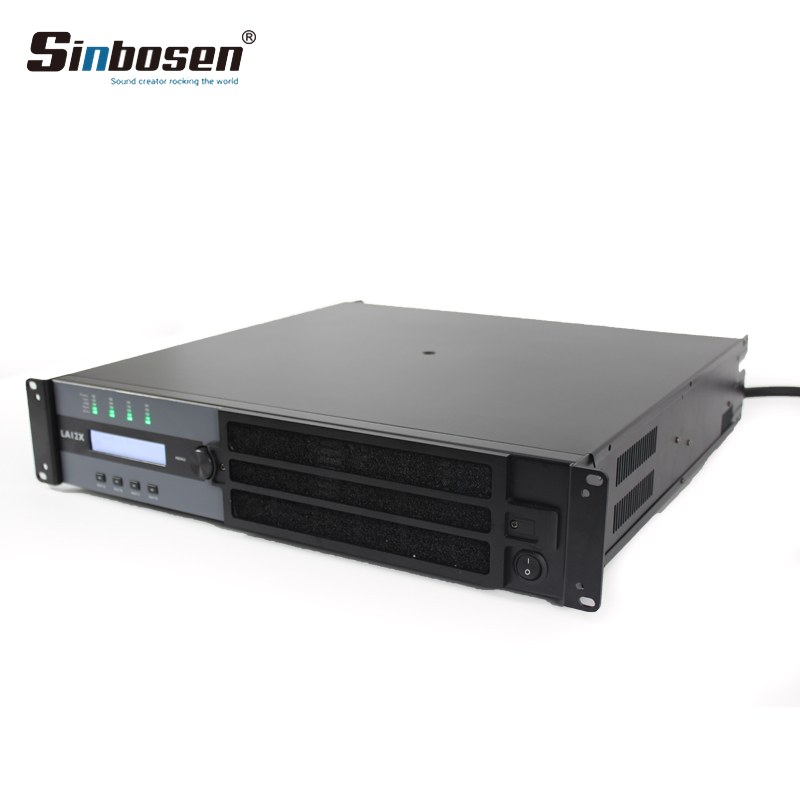 Sinbosen LA12X sound 2000watt 4 channel dsp amplifier for stage performance