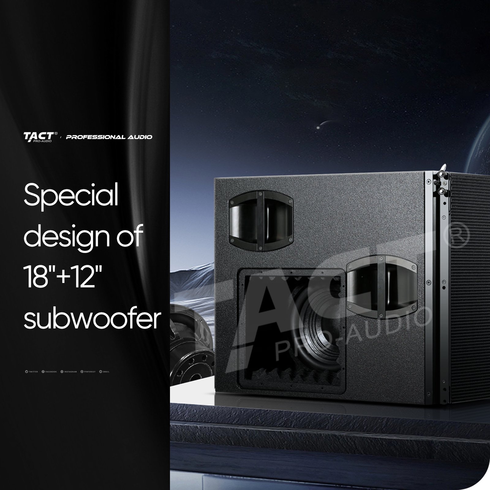 New arrival 3-Way 10-Inch Dual Line Array System for Concerts and Events