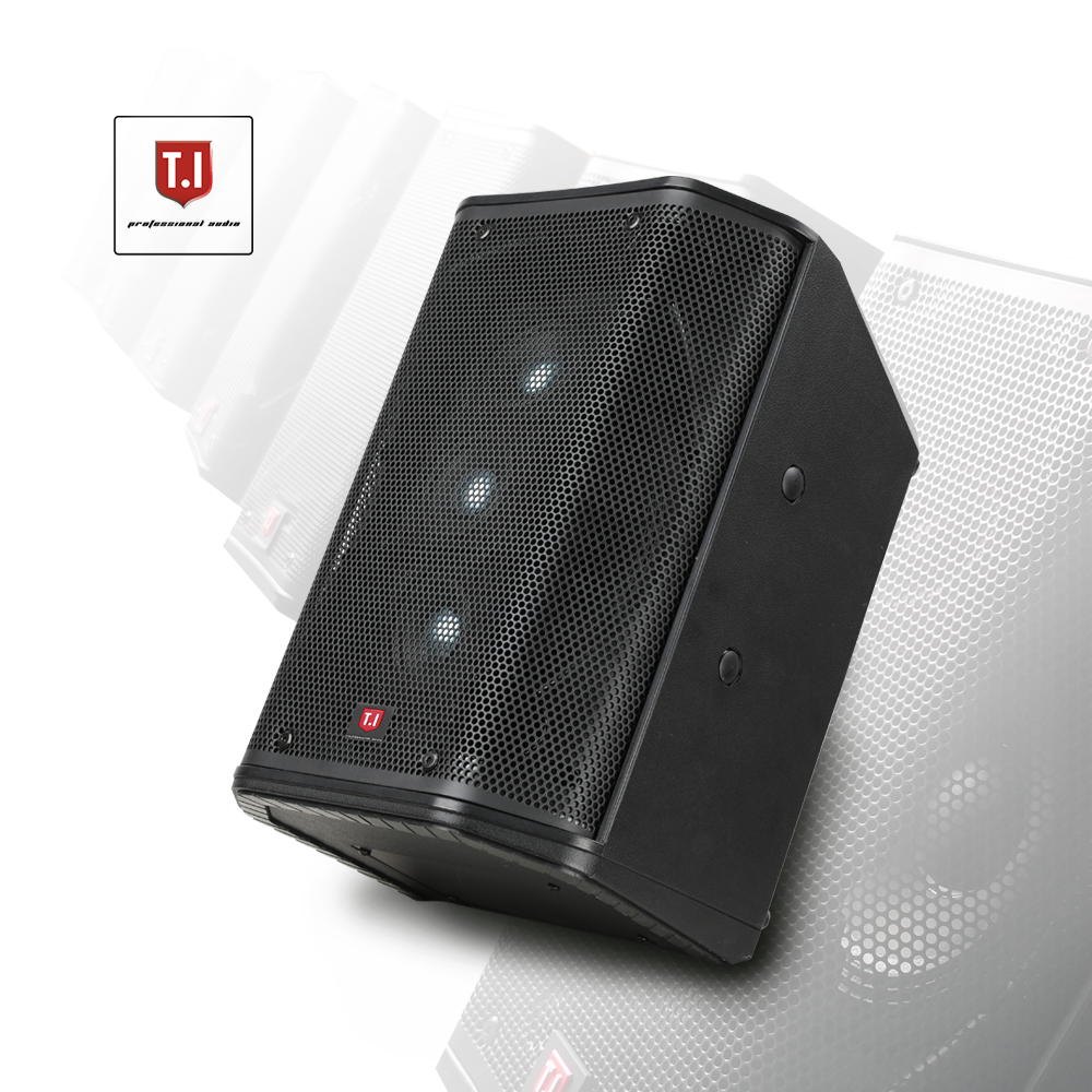T.I 120W Portable Bluetooth PA Speaker 6.5" Subwoofer Wireless Black