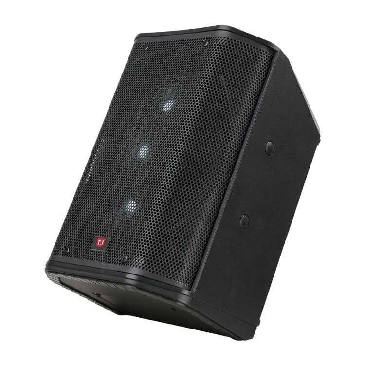 T.I 120W Portable Bluetooth PA Speaker 6.5" Subwoofer Wireless Black