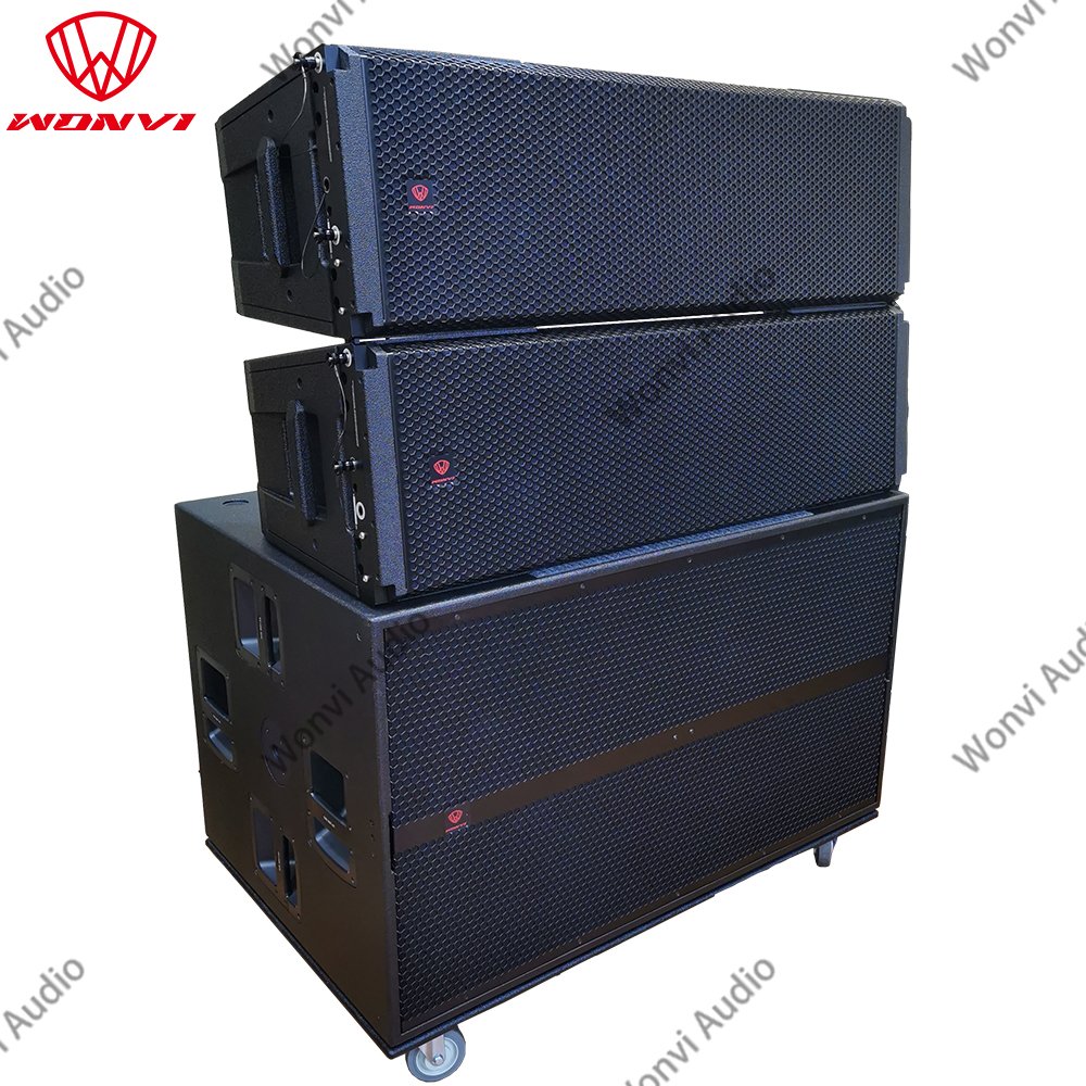 Active line array HDL 50-A 4K professional sound system double 12 inch speaker line array