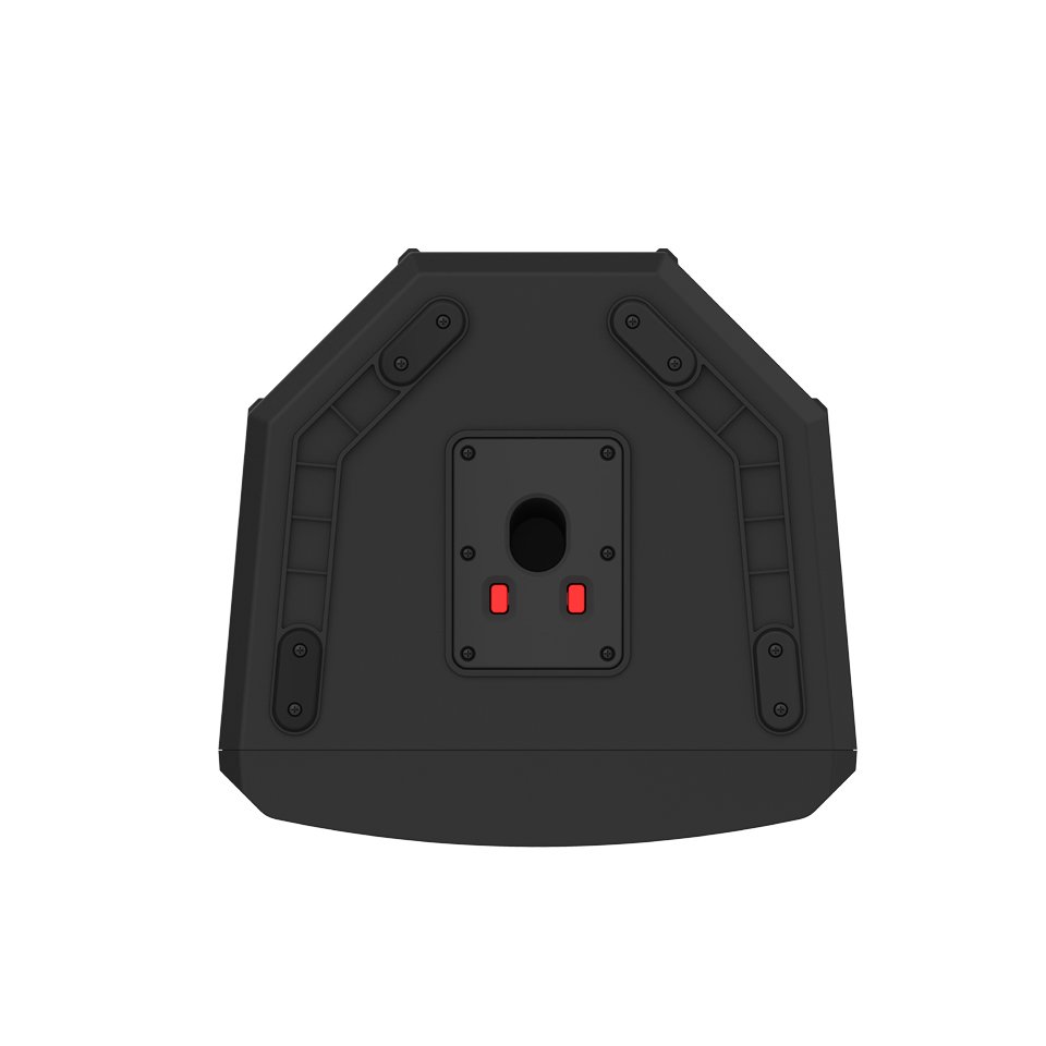 500w plastic active speaker with class-d amplifier tws usb bluetooth dsp professional sound equipment