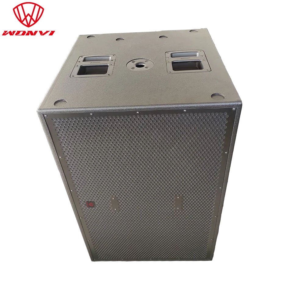 8006 professional dual 18 inch active subwoofer PA sound system High powerful subwoofer