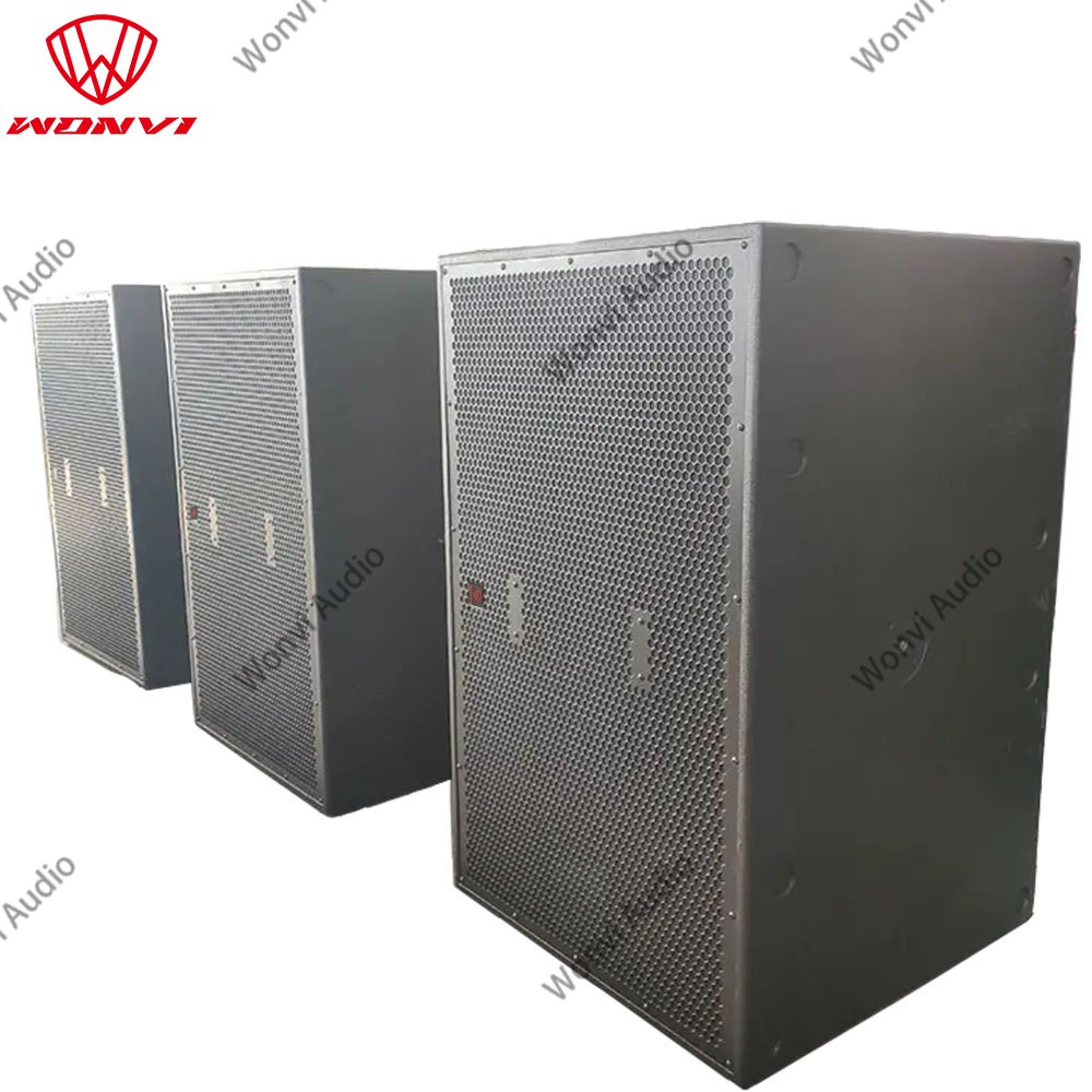 8006 professional dual 18 inch active subwoofer PA sound system High powerful subwoofer