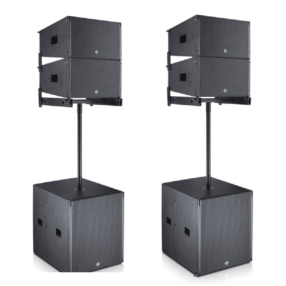 Hot sale 10 inch speaker with 18 inch subwoofer of professional stage speakers line array