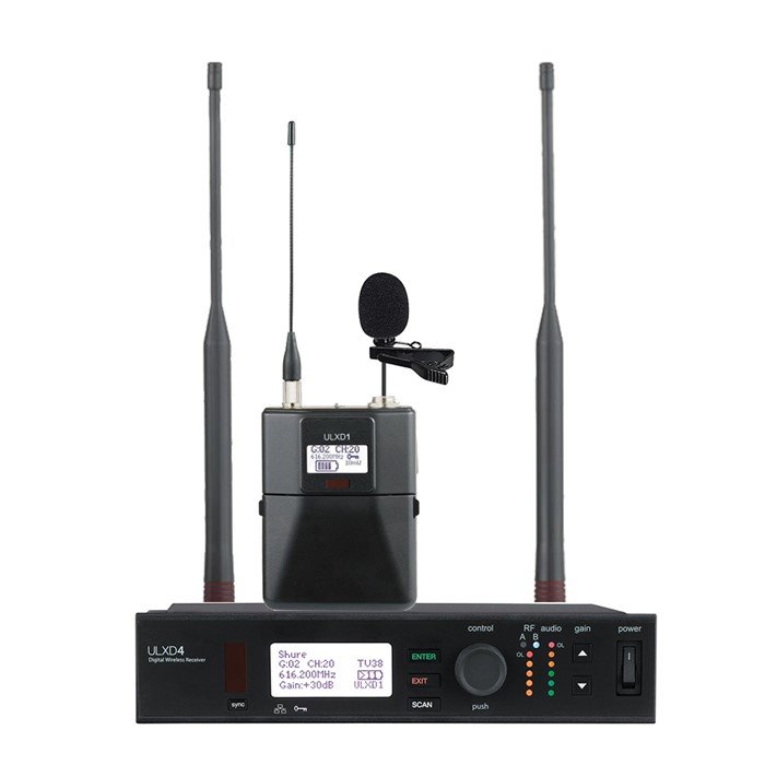 TKG ULXD4/ULXD24 BET 87A wireless mic headset lapel outdoor performance sound system professional condenser microphone system