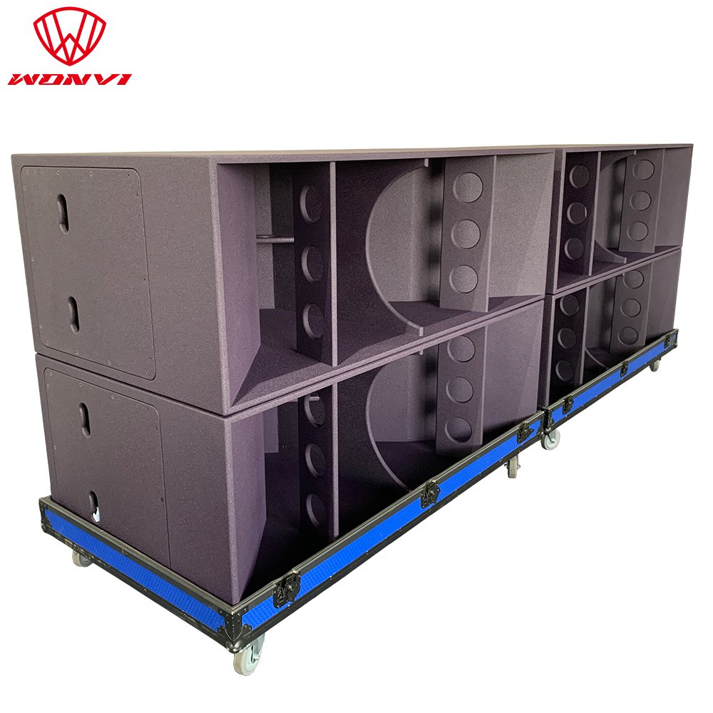 F221 Dual 21 inch Subwoofer speaker for outdoor concert stage