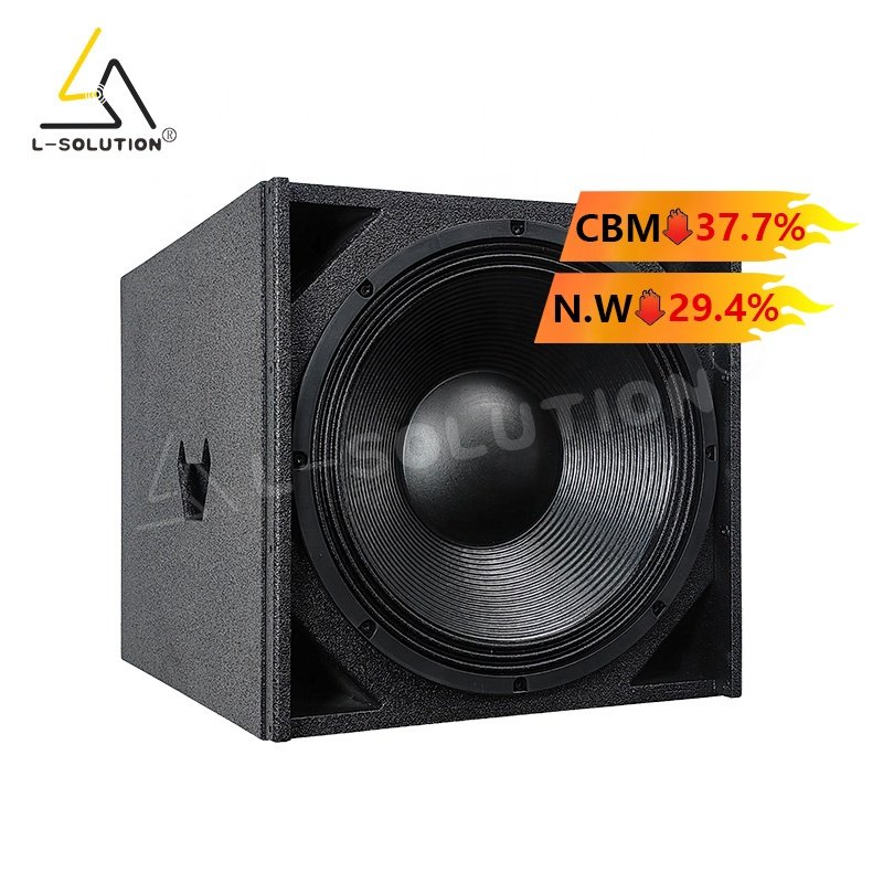 H18 portable passive subwoofer de 18 pulgadas bass speaker Ferrite subwoofer speaker 18 inch subwoofers