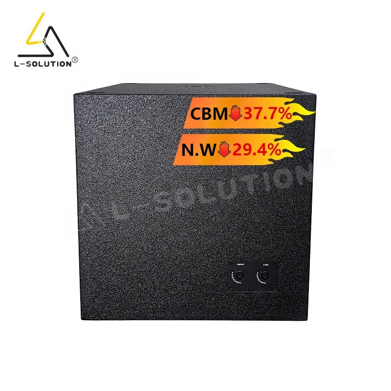 H18 portable passive subwoofer de 18 pulgadas bass speaker Ferrite subwoofer speaker 18 inch subwoofers