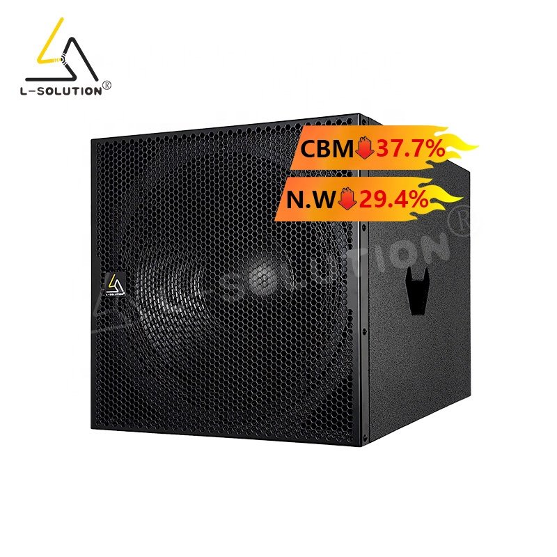 H18 portable passive subwoofer de 18 pulgadas bass speaker Ferrite subwoofer speaker 18 inch subwoofers