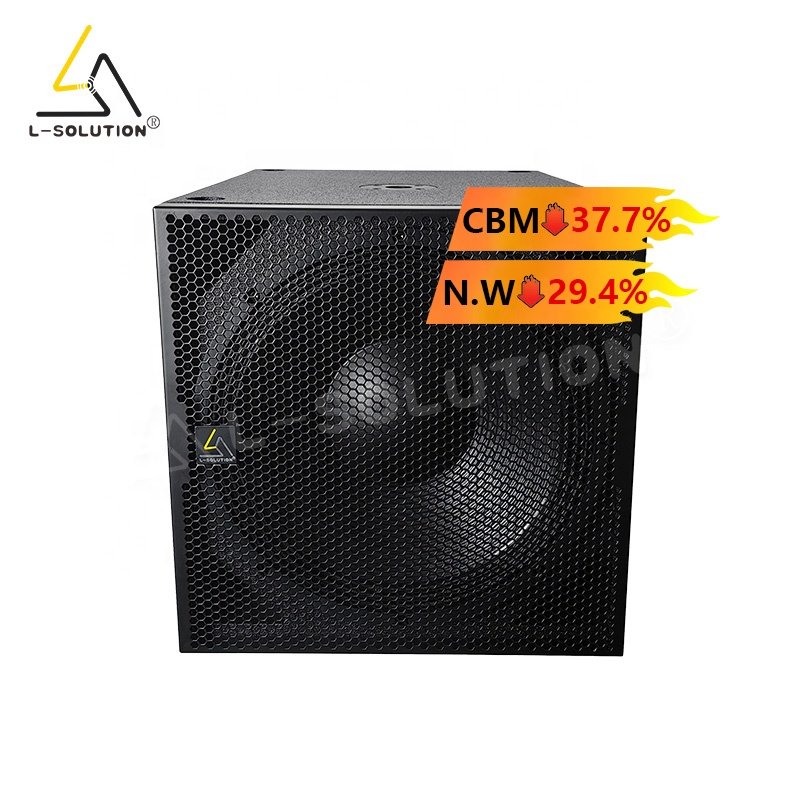 H18 portable passive subwoofer de 18 pulgadas bass speaker Ferrite subwoofer speaker 18 inch subwoofers