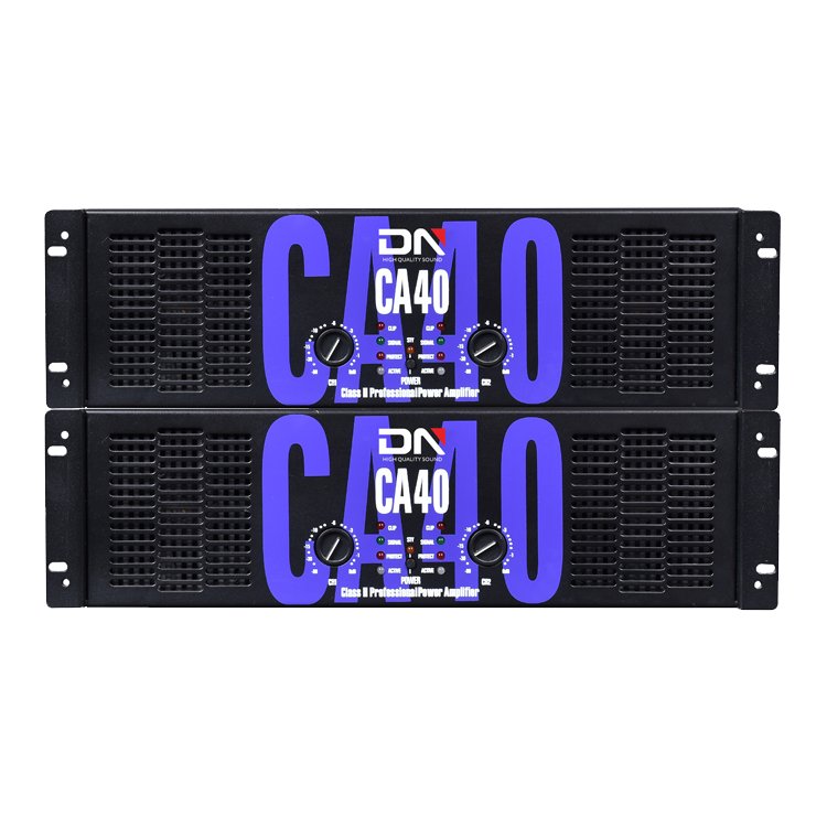 Factory direct sale CA40+ 4800w 7000w 2ch Class H 3U 2200w subwoofers audio professional power amplifier
