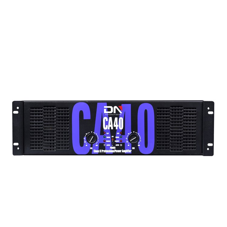 Factory direct sale CA40+ 4800w 7000w 2ch Class H 3U 2200w subwoofers audio professional power amplifier