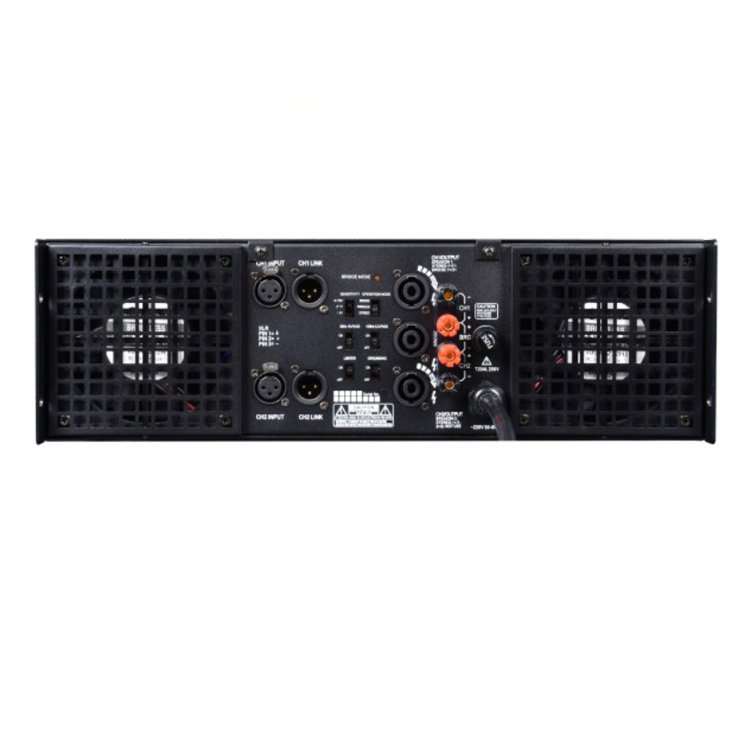 Factory direct sale CA40+ 4800w 7000w 2ch Class H 3U 2200w subwoofers audio professional power amplifier