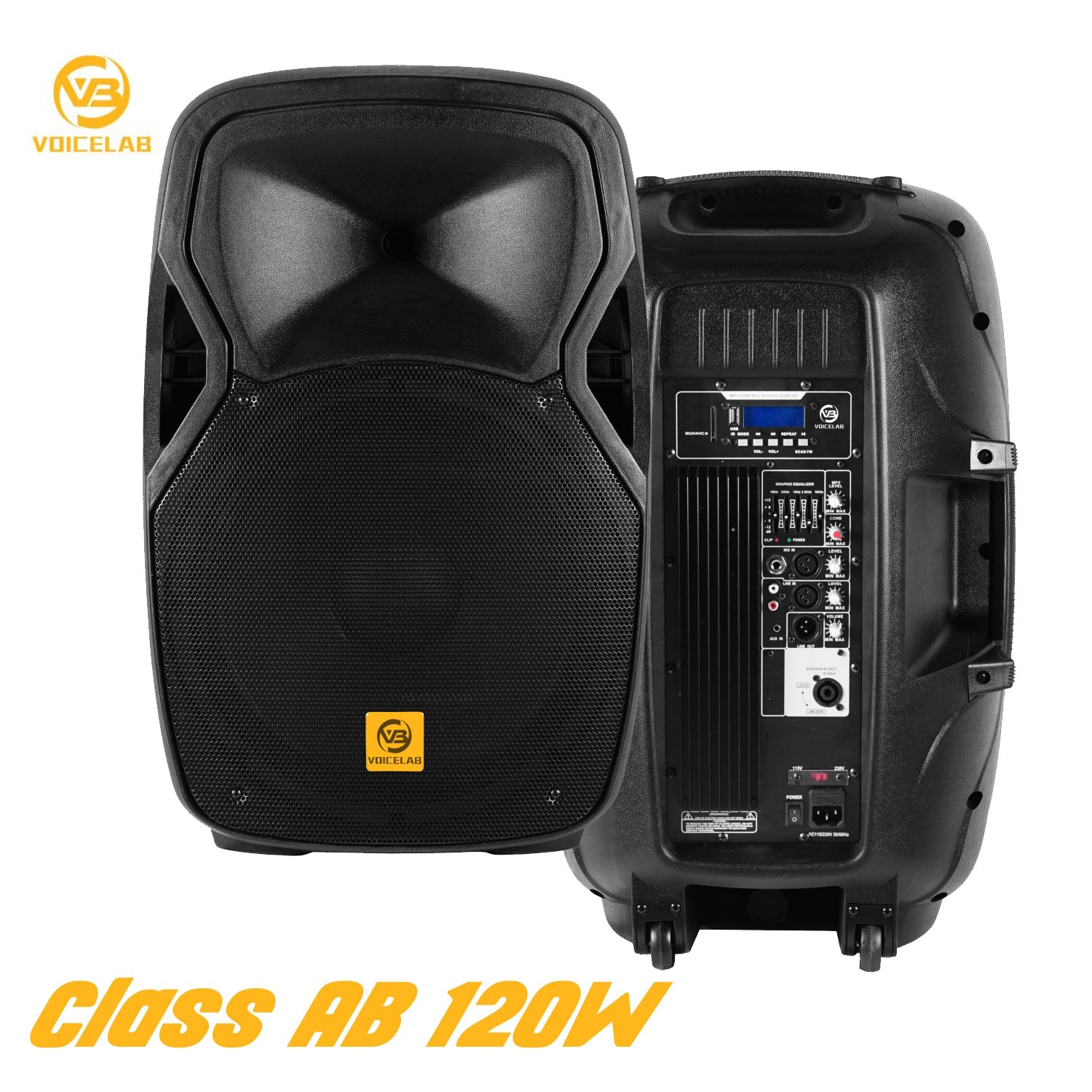 ELC15-BM120A 2023 New Arrival 15" Bass Speaker sound equipment DJ Pa speaker professional audio
