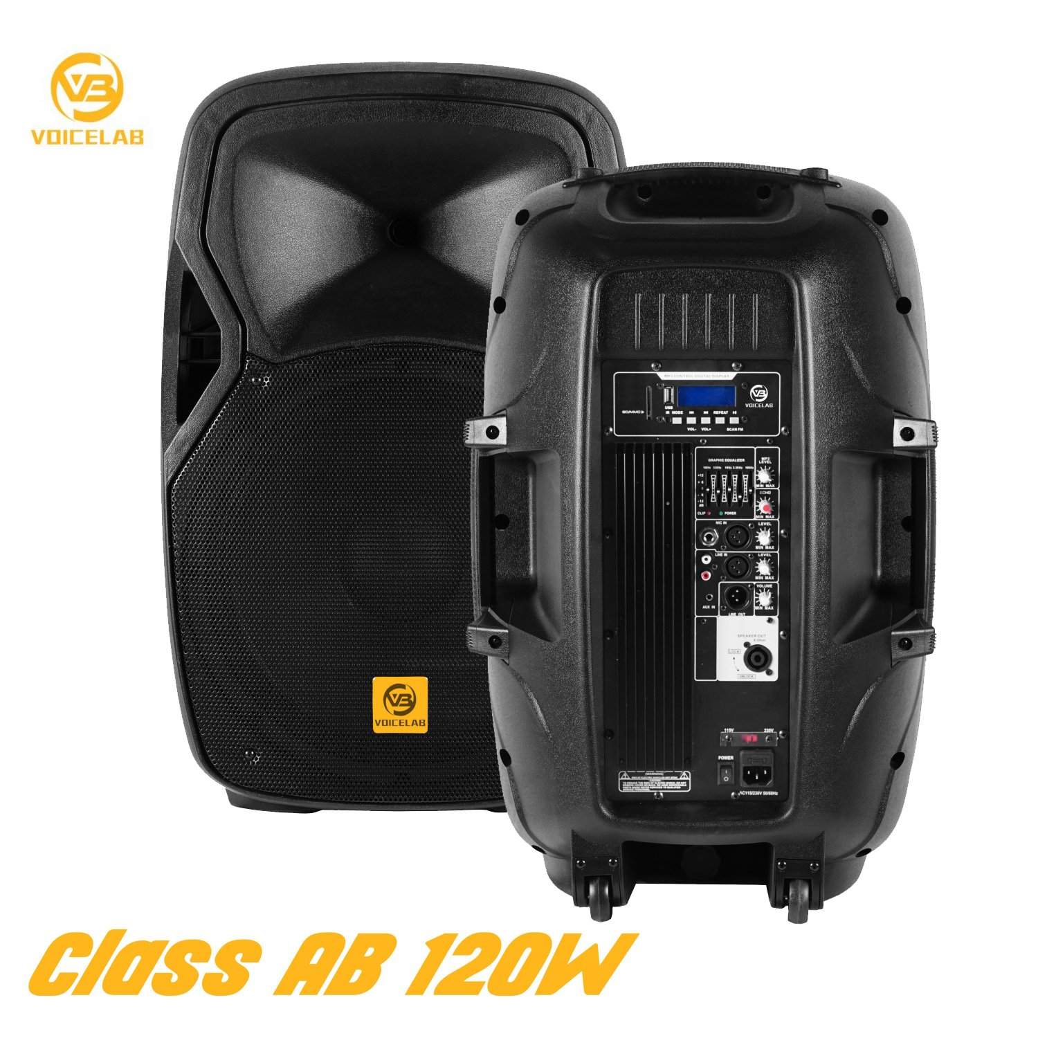 ELC15-BM120A 2023 New Arrival 15" Bass Speaker sound equipment DJ Pa speaker professional audio