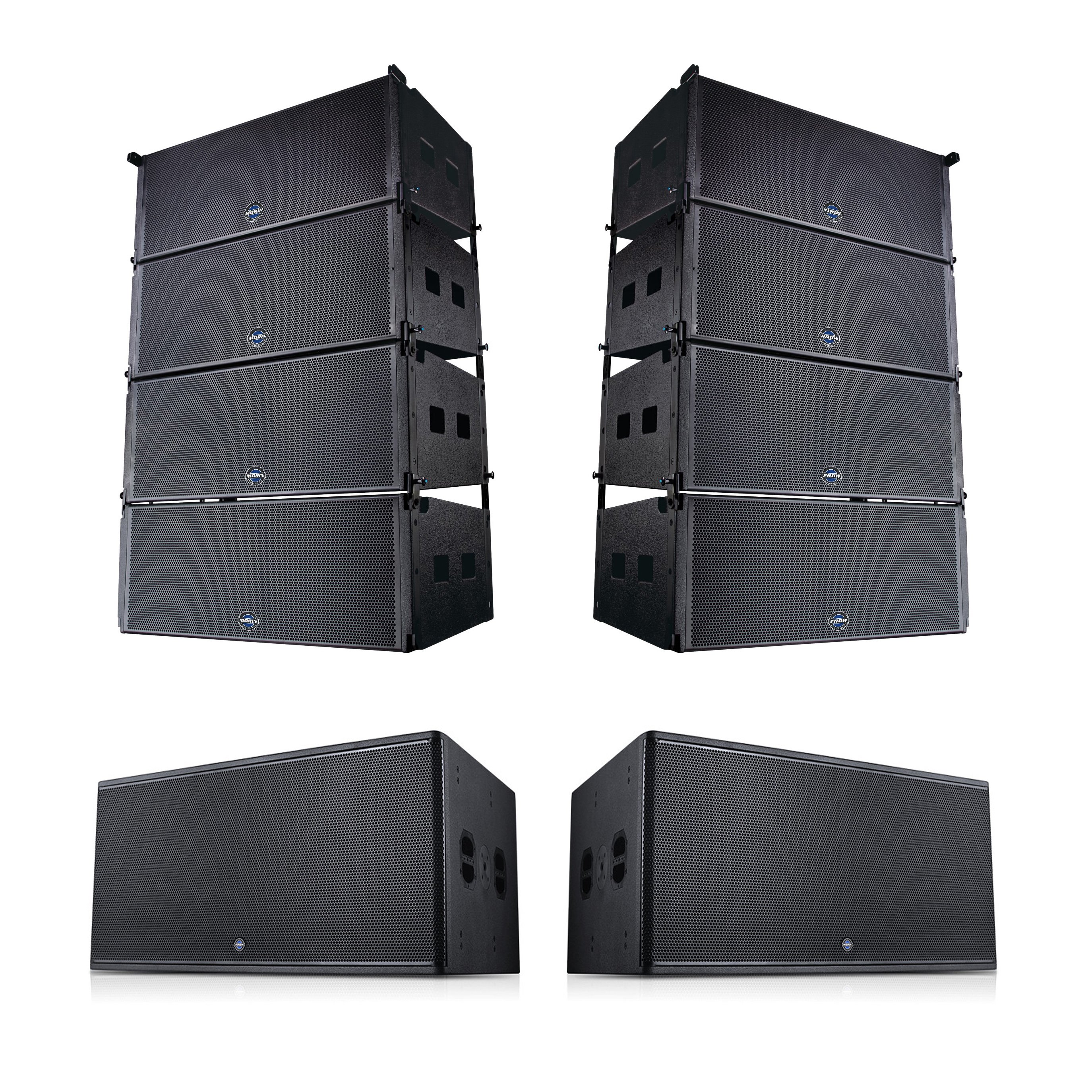 Professional Vertical Design Small Stadium Sound System double 12 inch Line Array Speaker Box Made In China Morin LA-212