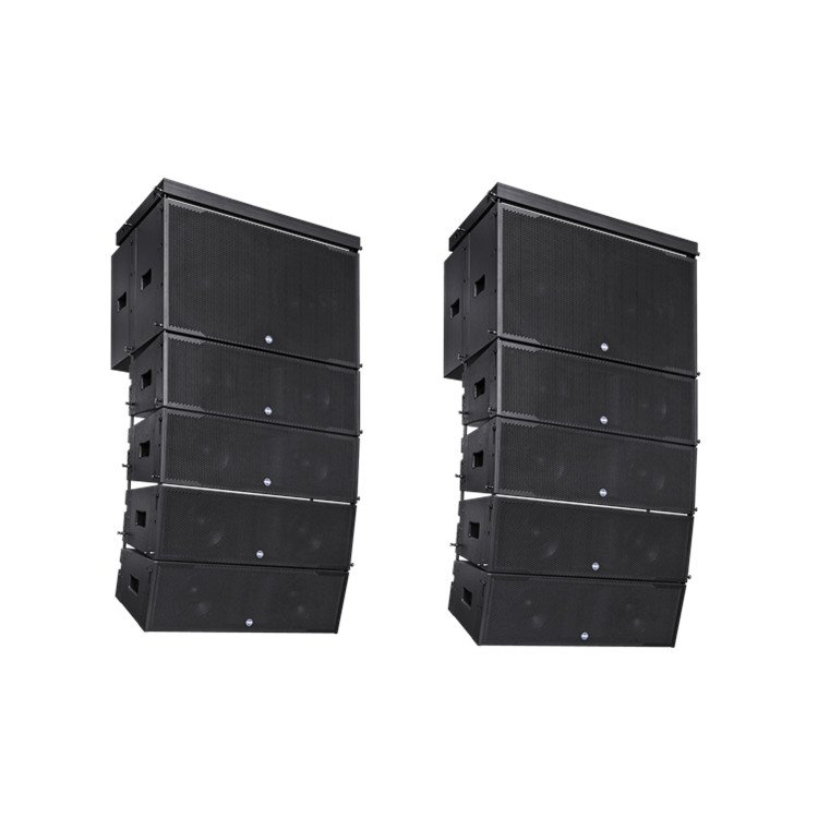 Professional Vertical Design Small Stadium Sound System double 12 inch Line Array Speaker Box Made In China Morin LA-212