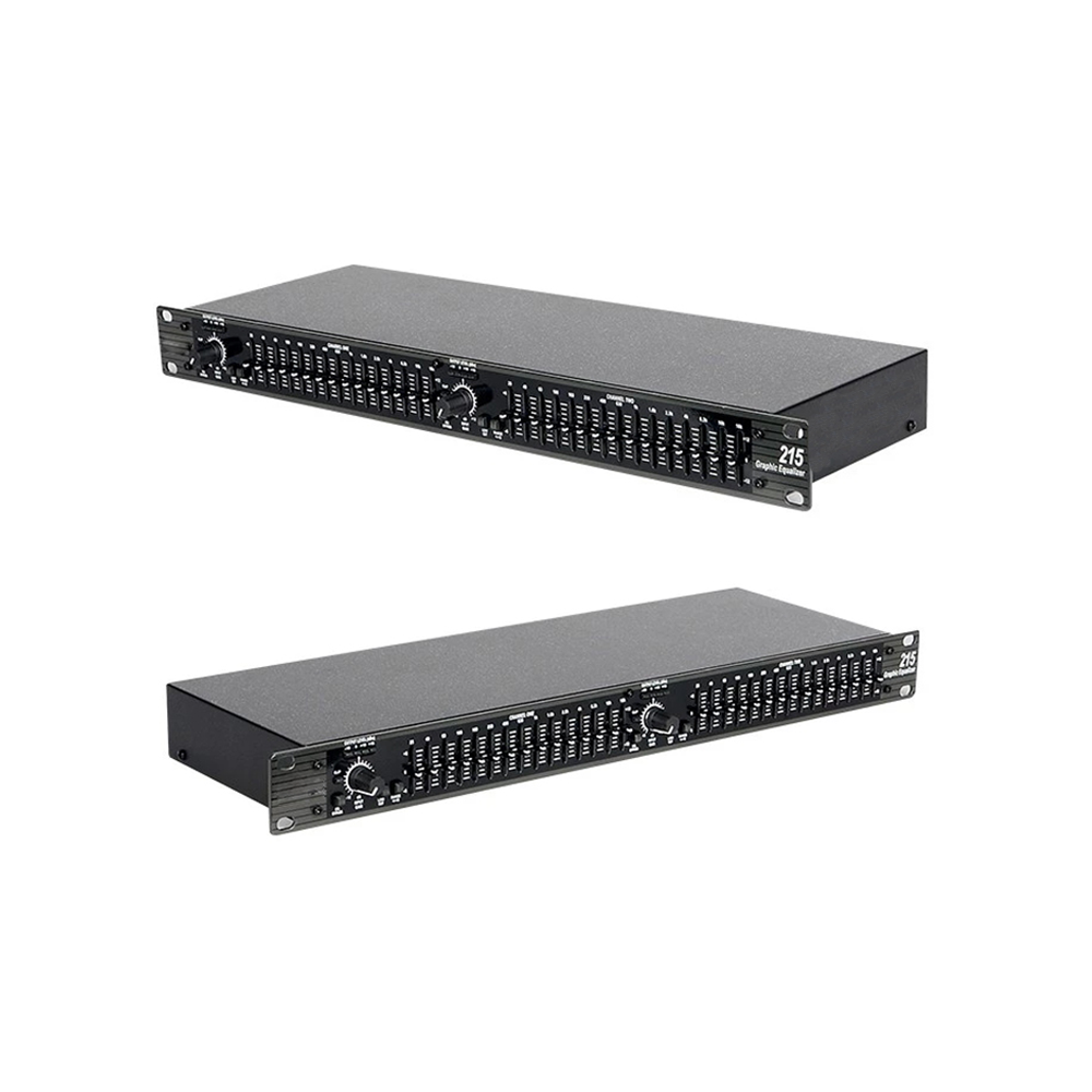 Professional audio equalizer GAX-215 Dual 15 Band Graphic Equalizer Power equalizer dj equipment professional sound equipment