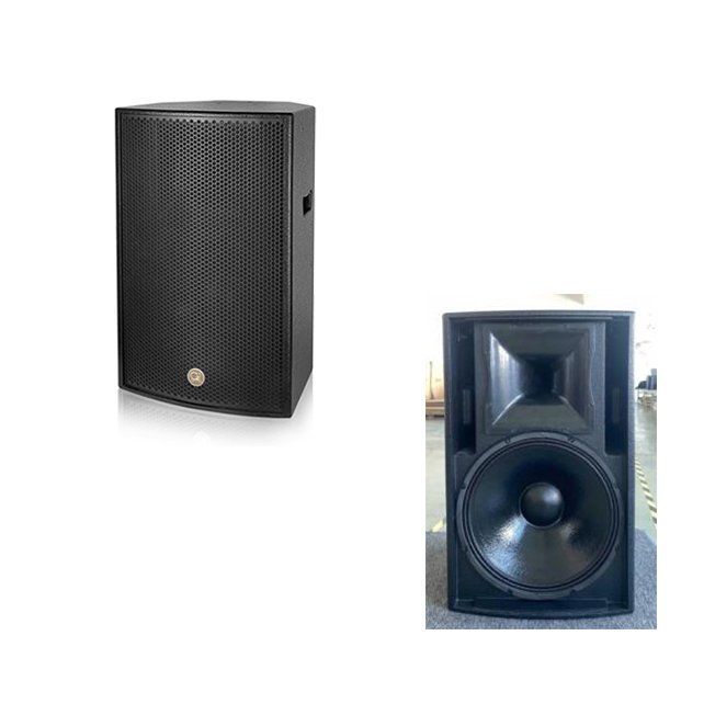 Professional Audio With Dj Sound System 15 inch music speaker 8 ohm big power music cabinet pro audio system