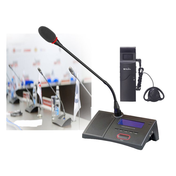 IR wireless simultaneous interpretation voice translator audio system translate equipment for interpreter booth
