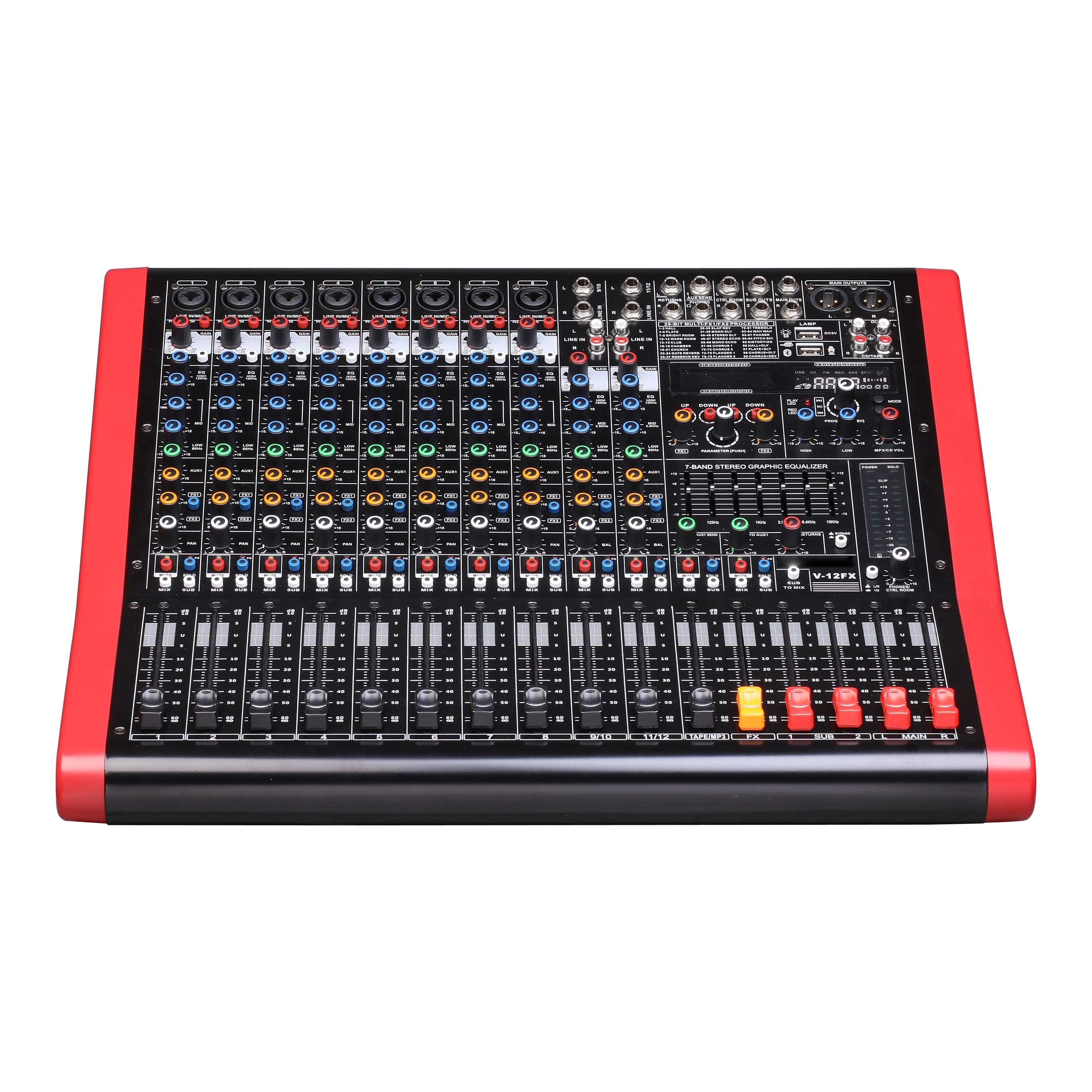 FIFI Professional Video Audio System 24 Channels Digital ECHO Audio Mixers Console