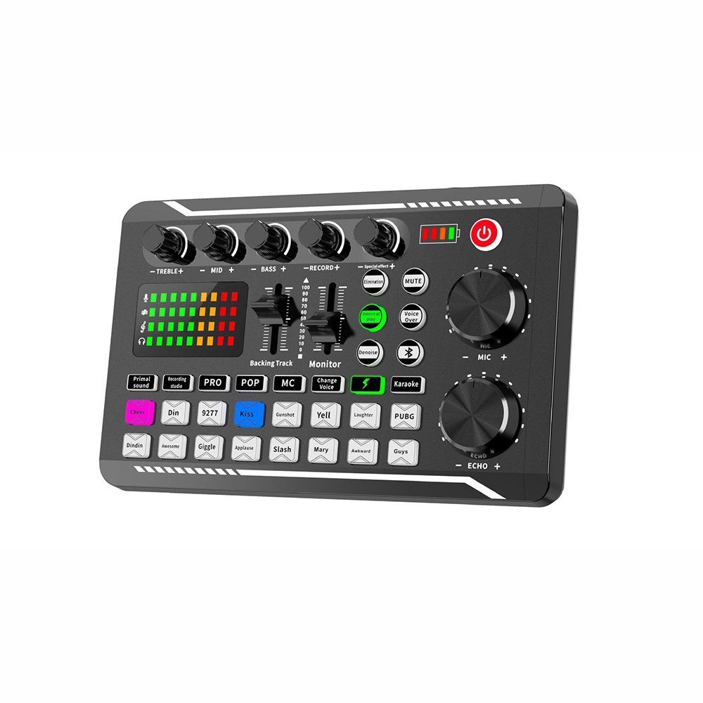 bm800 F998 microphone and Sound Card set recording karaoke Live podcast equipment bundle studio professional microphone
