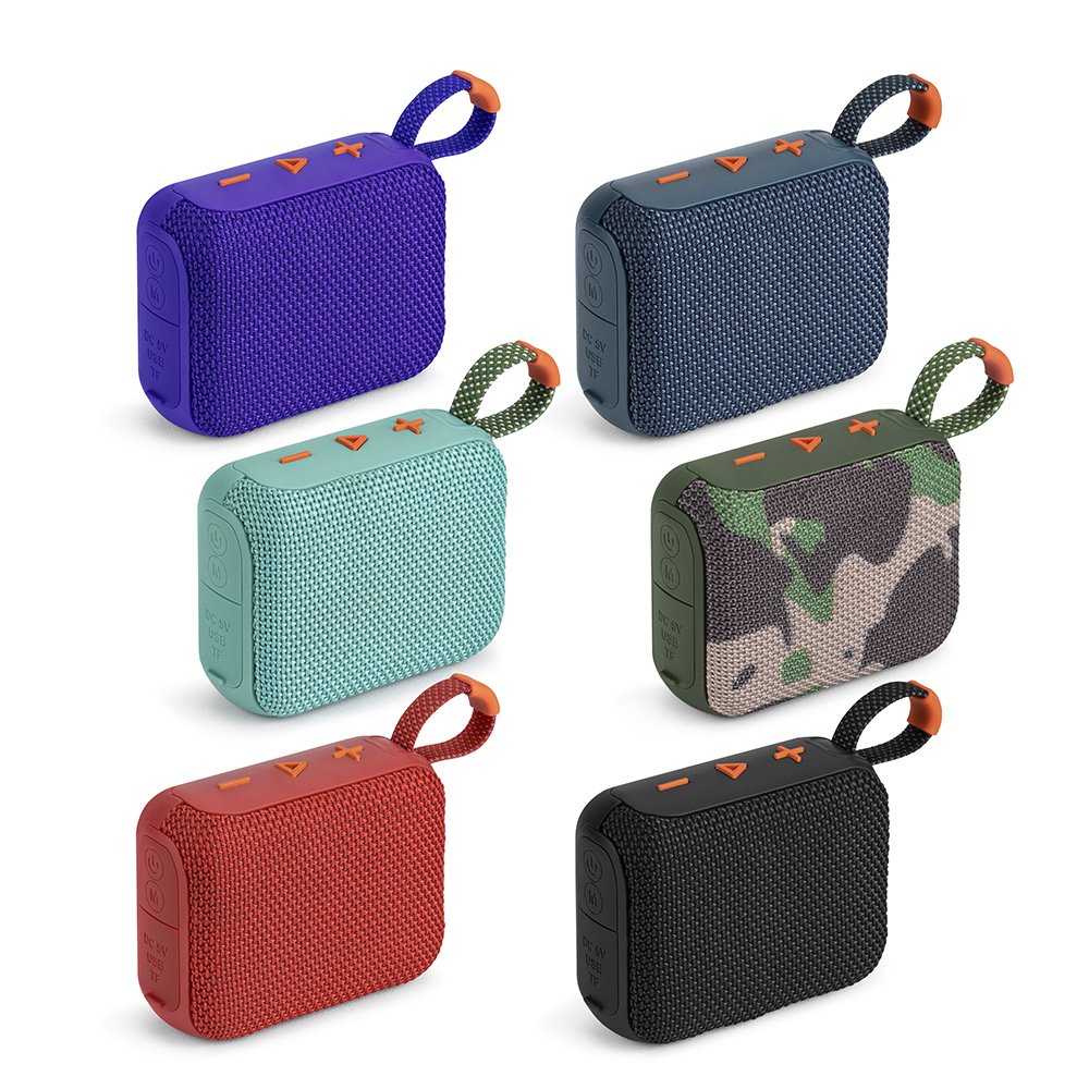 G04 Wireless Portable Waterproof Fabric Mini Blue-tooth Speaker Active HIFI Music Box Stereo Bass Woofer Outdoor BT Mini Speaker