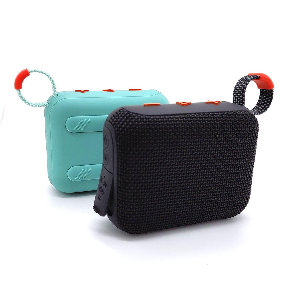 G04 Wireless Portable Waterproof Fabric Mini Blue-tooth Speaker Active HIFI Music Box Stereo Bass Woofer Outdoor BT Mini Speaker