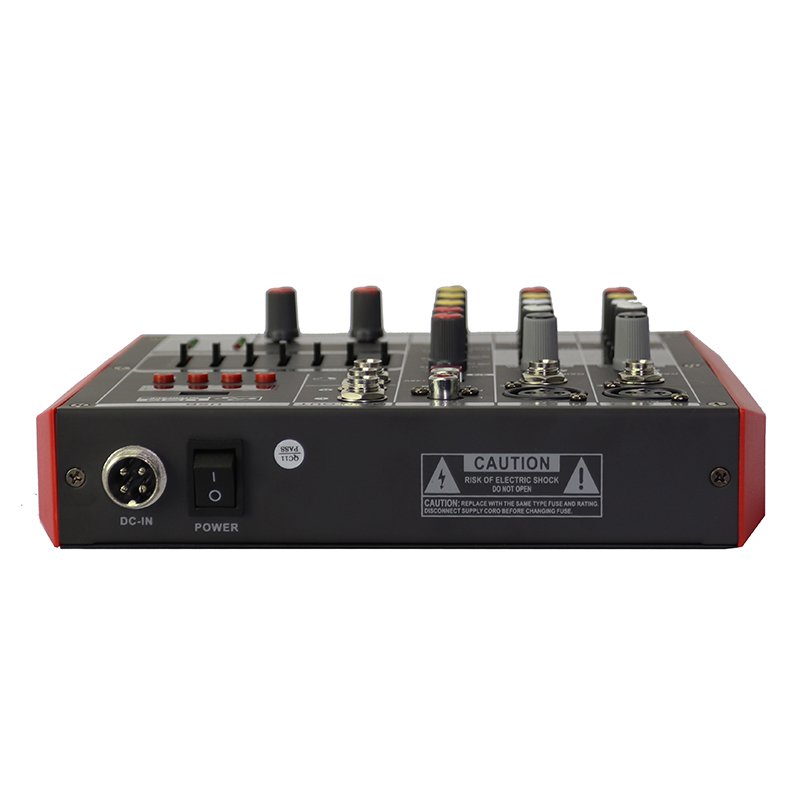 Professional Music Equipment Mixing Console With 48v Power video Dsp Usb Mp3 Dj Mini sound mixer mixing console