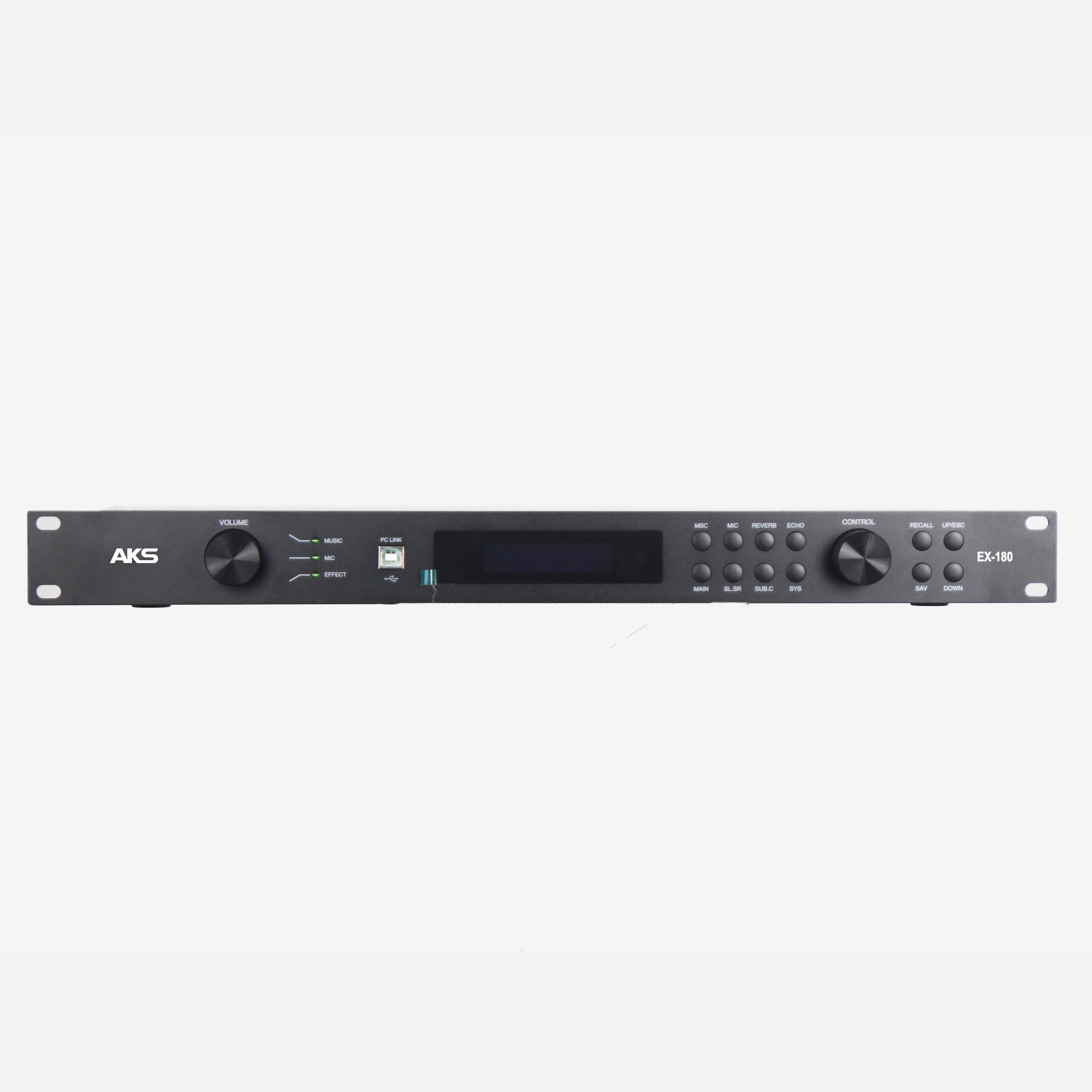 High-Quality DSP Audio Processor Comes with four reverb effect models for Enhanced Professional Sound system