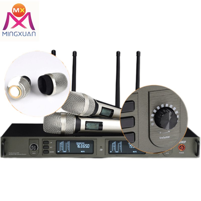 UHF Wireless Microphone System Handheld Dynamic karaoke conference speech Handheld mic