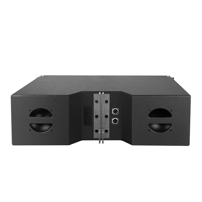 Best surround sound bar line array speaker dual 12 inch subwoofer with amp