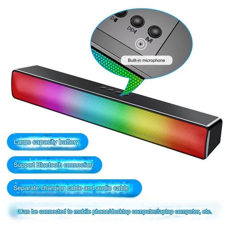 China factory Professional Audio Wireless BlueTooth Speaker 3d Stereo Surround Soundbar For home sound equipment