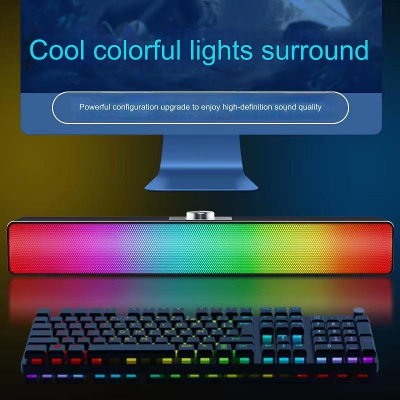 China factory Professional Audio Wireless BlueTooth Speaker 3d Stereo Surround Soundbar For home sound equipment