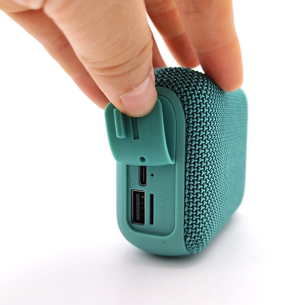 G04 Fabric portable Mini Active Wireless speaker HIFI Music good quality Bass sub woofer Outdoor BT tf card usb outdoor sound