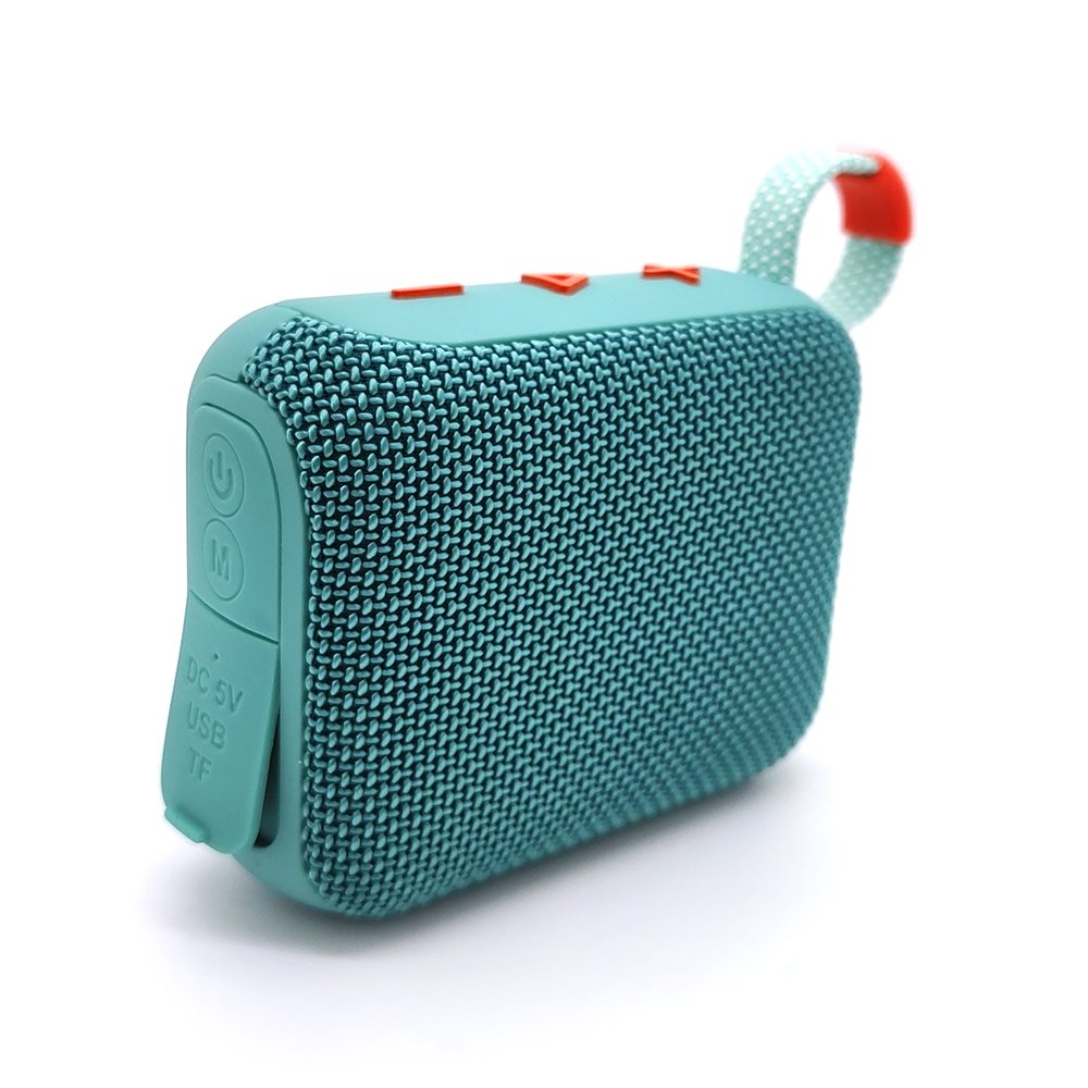 G04 Fabric portable Mini Active Wireless speaker HIFI Music good quality Bass sub woofer Outdoor BT tf card usb outdoor sound