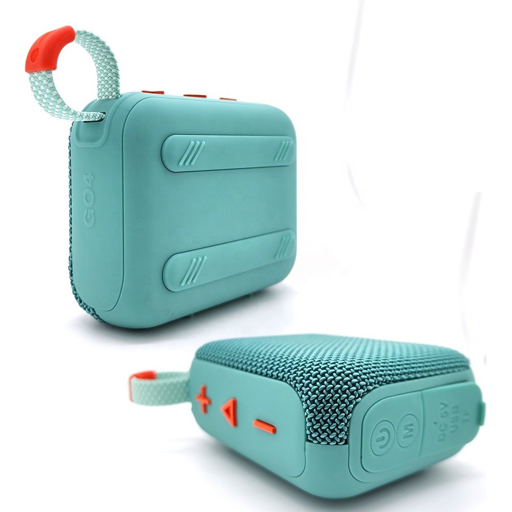 G04 Fabric portable Mini Active Wireless speaker HIFI Music good quality Bass sub woofer Outdoor BT tf card usb outdoor sound