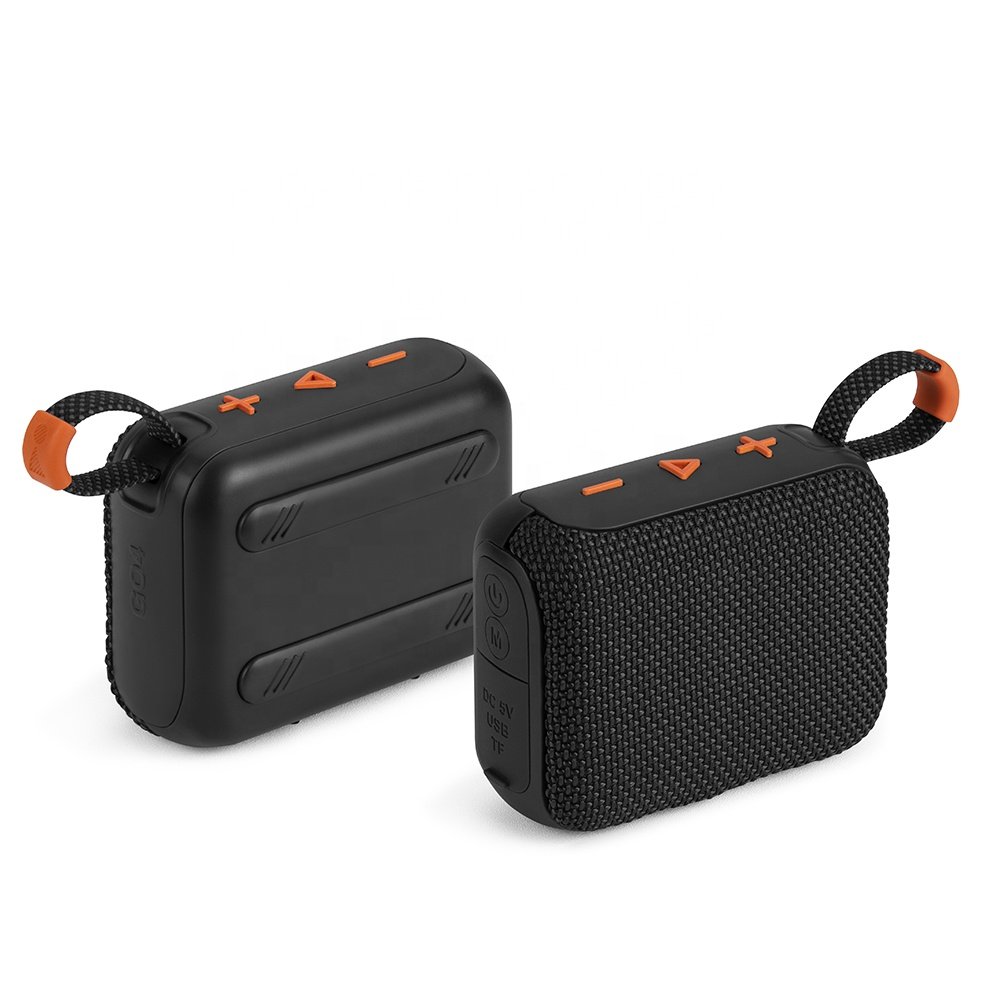 G04 Fabric portable Mini Active Wireless speaker HIFI Music good quality Bass sub woofer Outdoor BT tf card usb outdoor sound