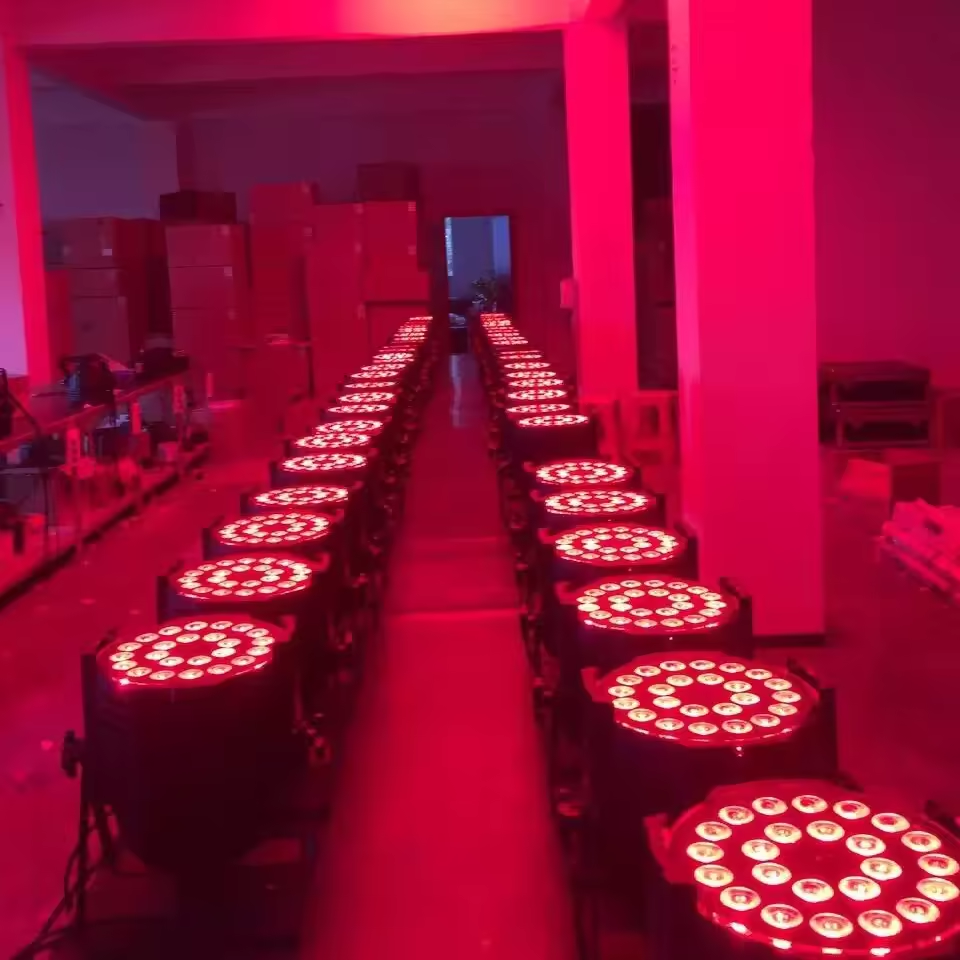 Jc Dj Par Light 54*3w Led Mini Flat Par Light Dmx Rgbw Disco Party Stage Effect 54 Led Par Light