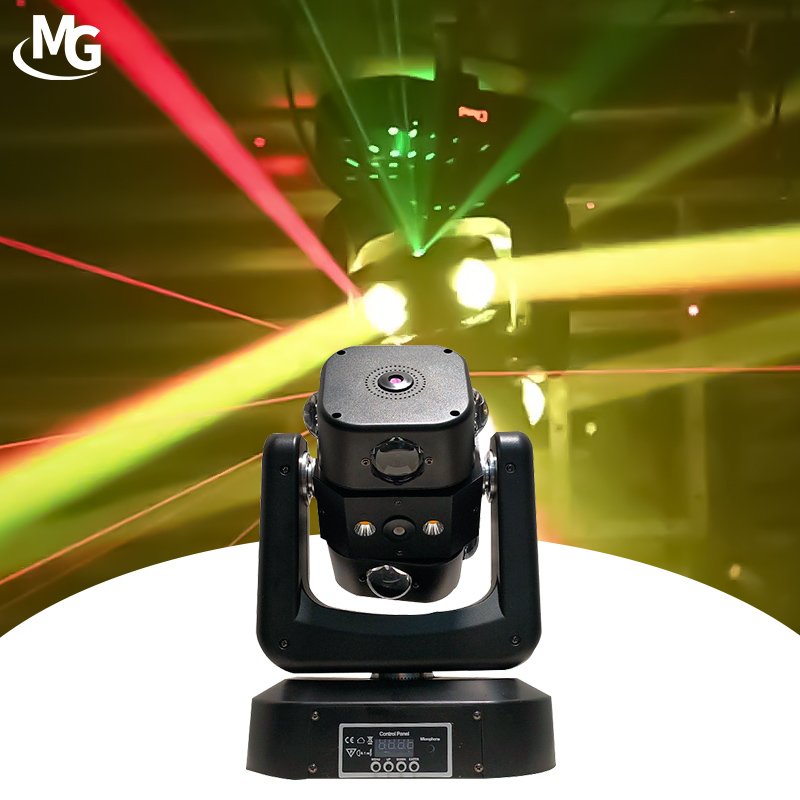 150W Hot Wheels Auto DMX512 Party Stage Wind Fire Wheel Light LED Moving Head Beam Laser Effect Light For Disco Party Bar