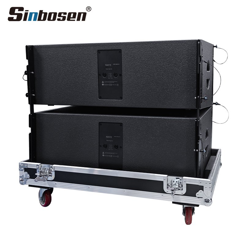 KA212 passive double 12 inch profesional line array system speakers