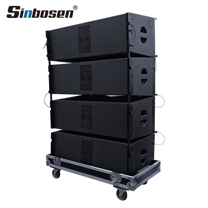 KA212 passive double 12 inch profesional line array system speakers