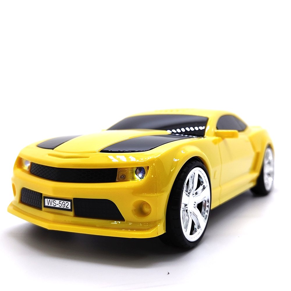 WS-592BT Car model Wireless Blue-tooth Speakers Stereo Sound Bass Woofer Hifi Music 2 Inch Active BT Gift Car Model Speakers Toy